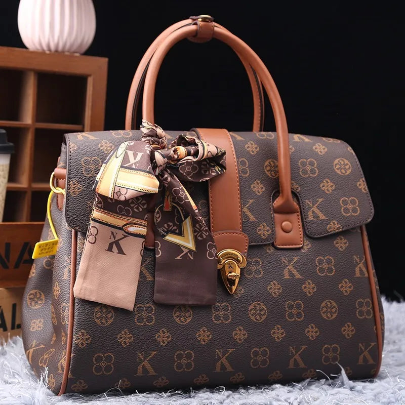 Light luxury brand women's bag 2025 new fashion versatile high-end handbag large capacity trendy single shoulder crossbody bag