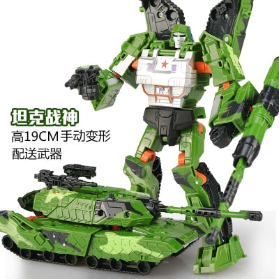 MFT Transformer Toys Lightning Gas Bomb Vajra Gas Canister Robot Model Action Figures Aircraft Model Kids Boy Toy