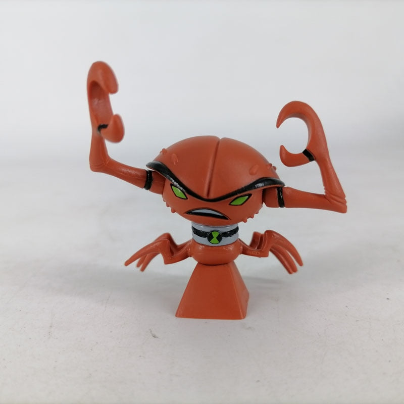 Bandai Genuine Ben10 Alien Force Maxi Collection Ben Tennyson 10 Doll Monster Figure Toys Omnitrix Doll Table Ornaments