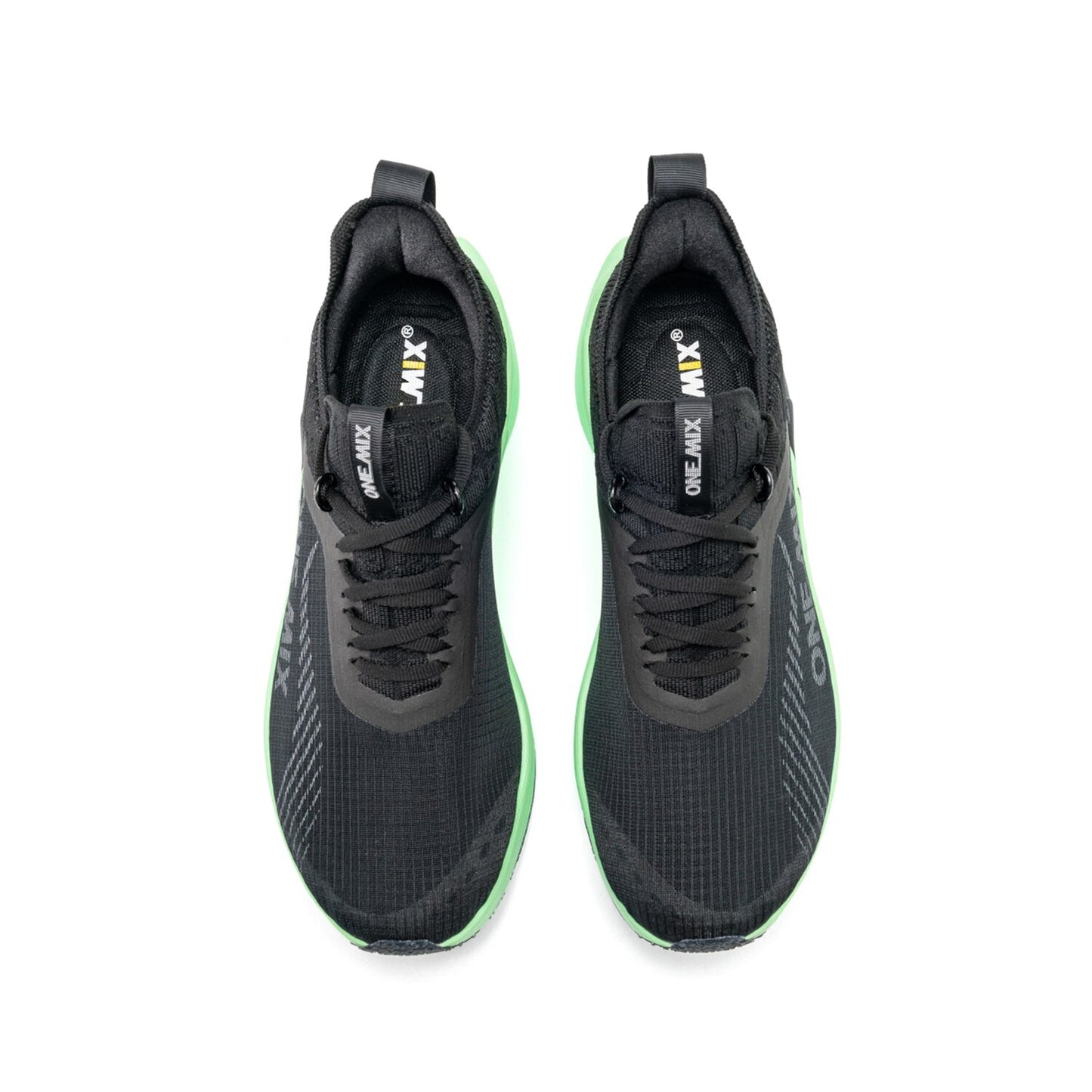 ONEMIX Men Marathon Running Shoes Carbon Fibre Plate Racing Shoes Professional Lightweight Technology Men&#39;s Sneakers For Outdoor