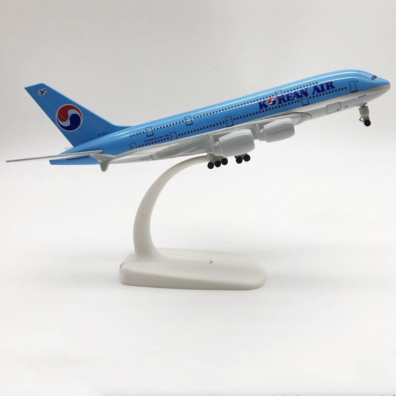 20CM Airplanes Boeing B747 B787 Airbus A350 A320 Airlines Plane Models Aircraft Toys With Landing Gear Kids Gifts Collection