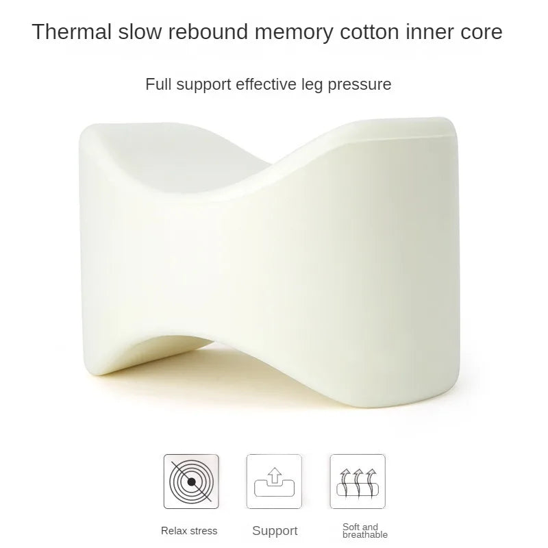 Slow Rebound Memory Cotton Clamp Leg Knee Pillow Leg Pad Pregnant Woman Pillow Orthopedic Sciatica Back Leg Hip Back Support