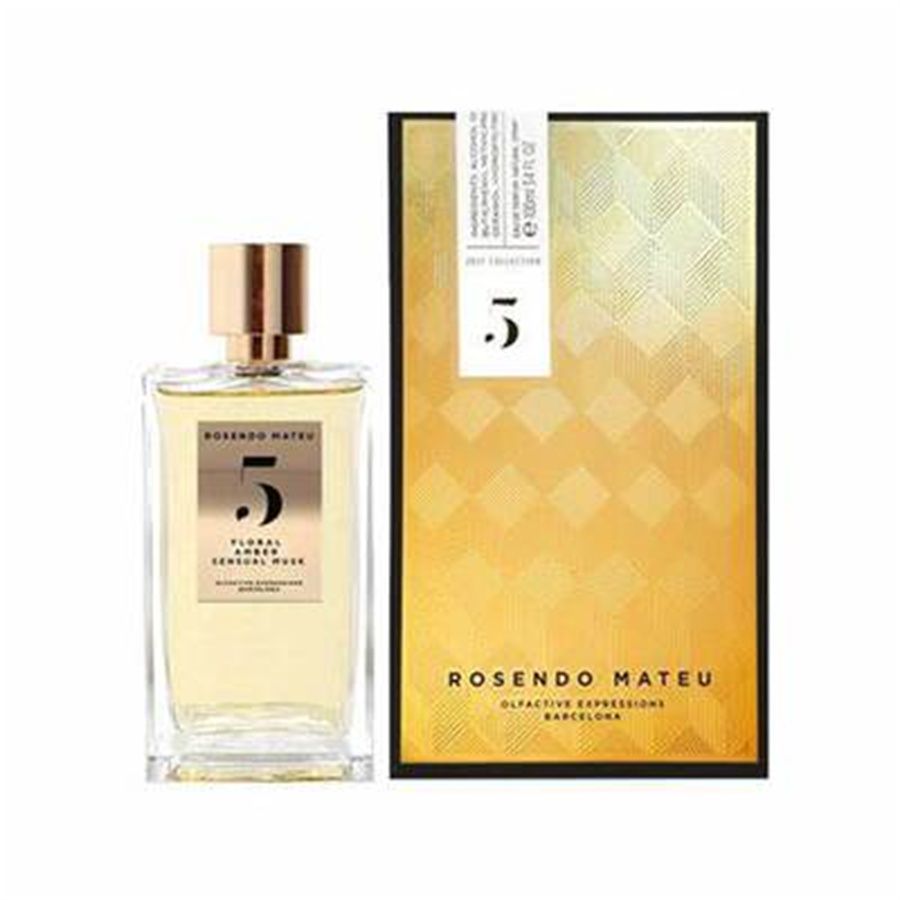 Neutral Perfume 100ml Rosendo Mateu Olfactive Expressions R N5 Floral Amber Sensual Musk Fragrance EDP Long Lasting Men Women