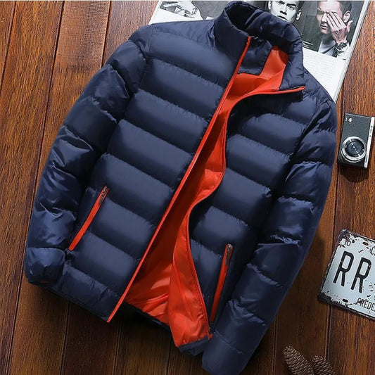 Men's Fall Winter Coats Fashion Padded Jacket For Men Coat Warm Clothing Men's Parka Plus Size M-6XL