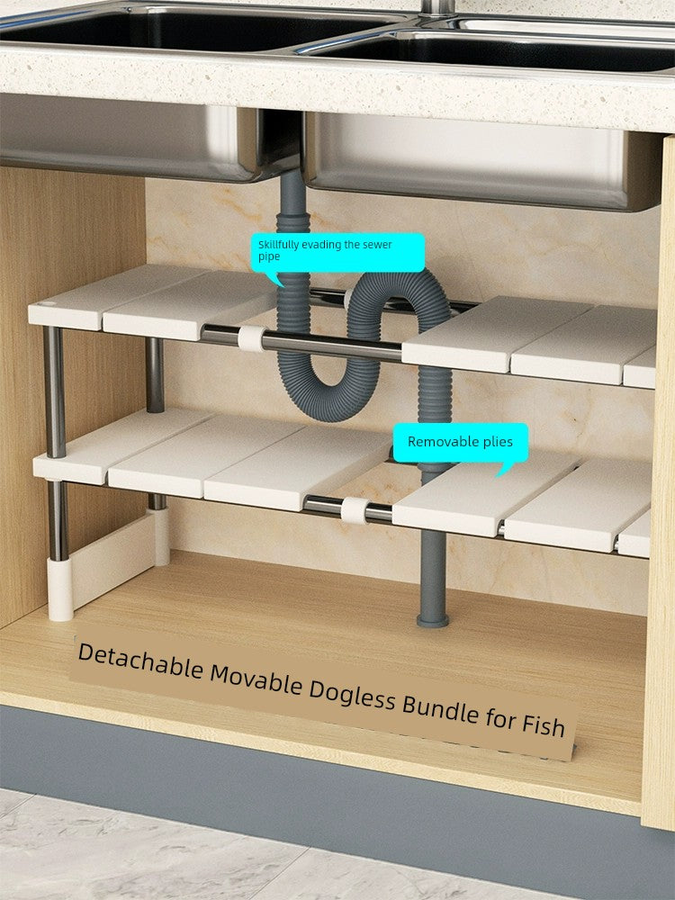 Retractable Sink Rack Multi-Functional Kitchen