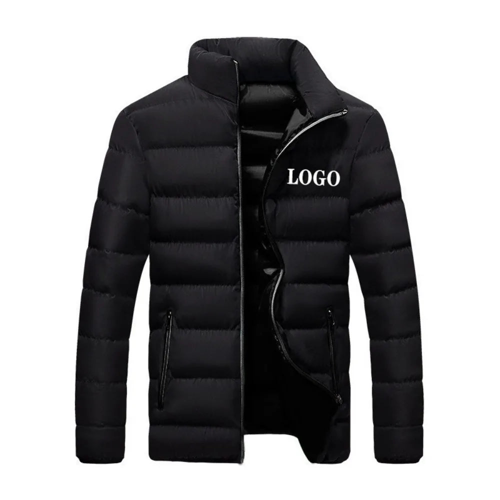 Men's Fall Winter Coats Fashion Padded Jacket For Men Coat Warm Clothing Men's Parka Plus Size M-6XL