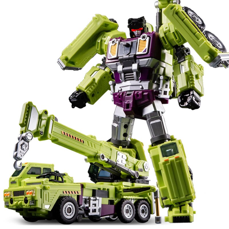 DABAN Transformers Toys Taipan Hercules Forklift Crane GT Edition G1 Hercules Construction Truck Mixer for Kids Gifts