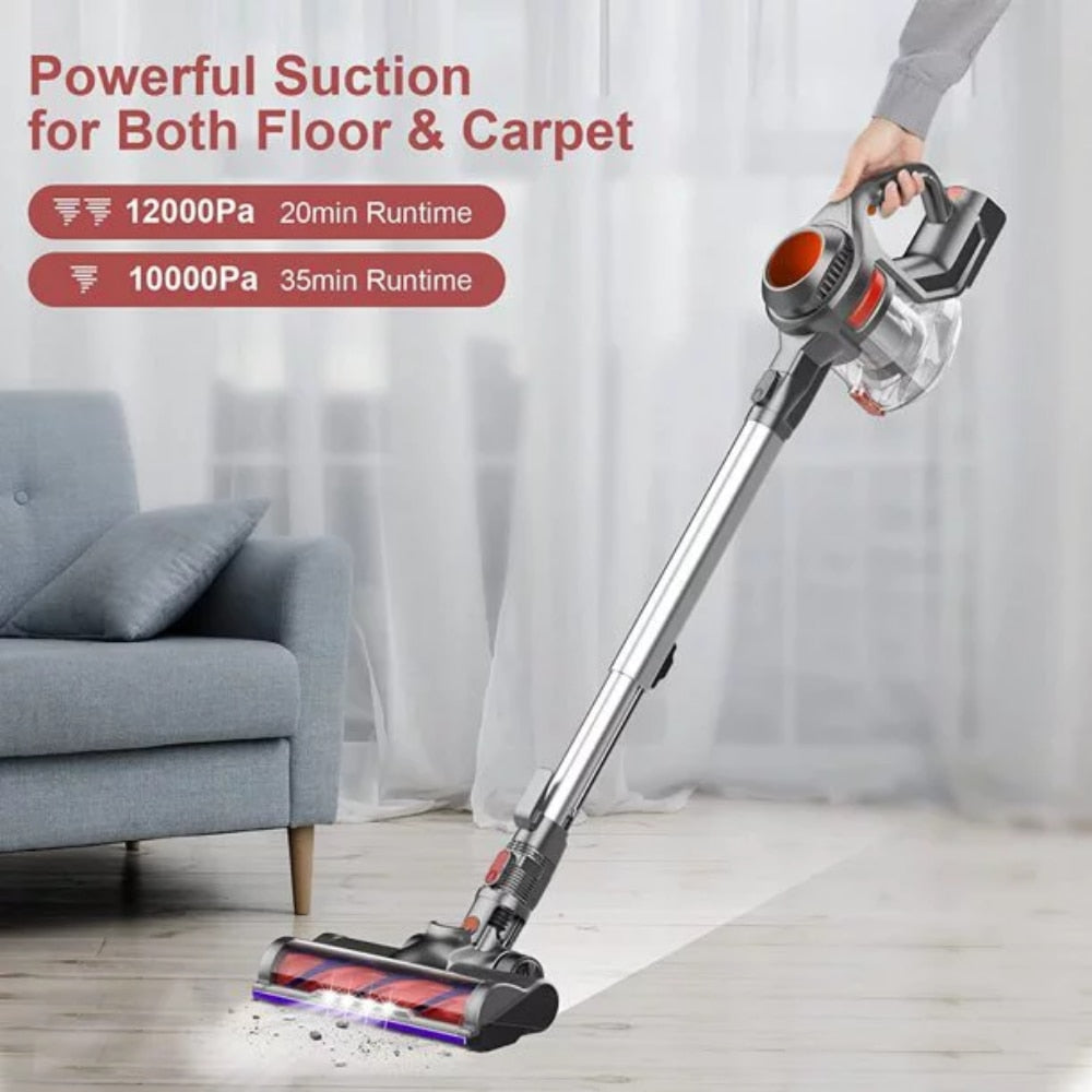 Cordless Stick Vacuum Cleaner, 4-in-1 Handheld with Powerful Suction for Home Hard Floor Carpet Car Pet Hair