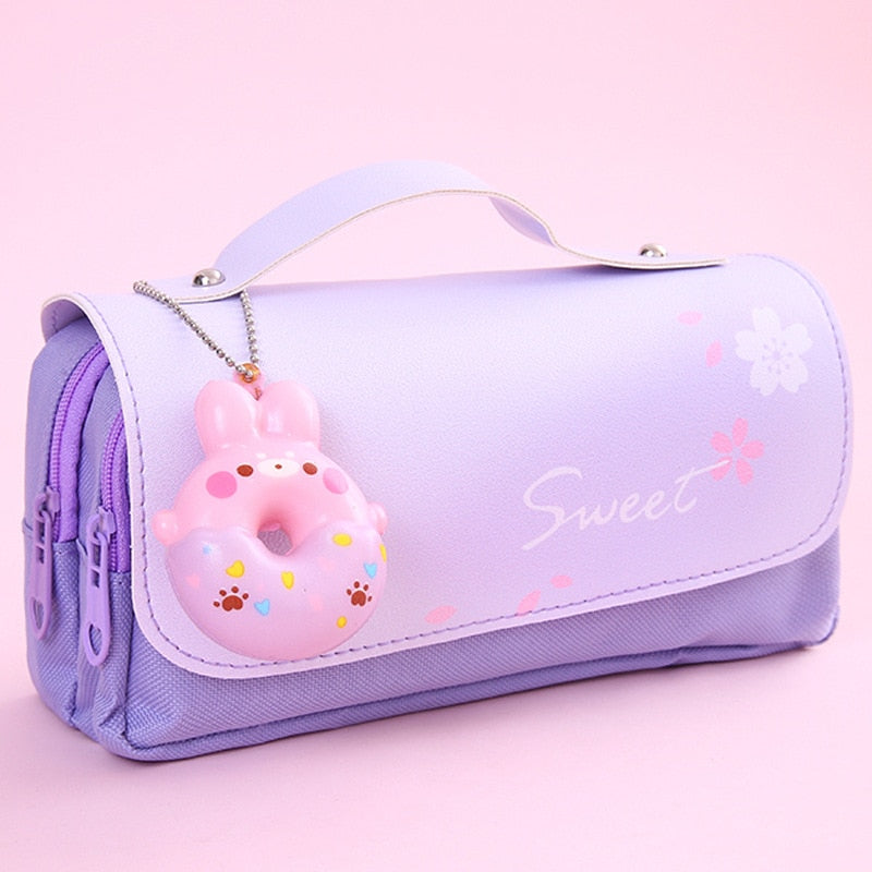 School Supplies Kawaii Stationery School Pencil Cases for Girls Bags Pens Cute Korean Stationery Holsters Supply Store Aesthetic