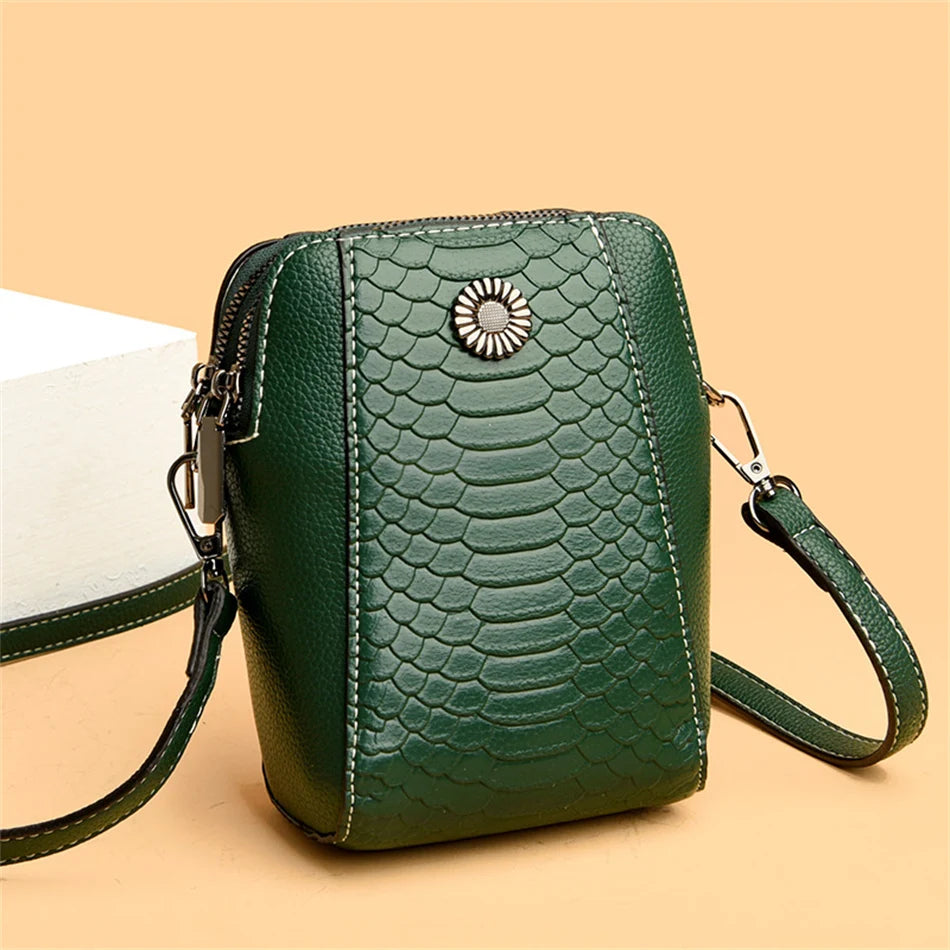 Women's 2024 Fashion Trendy Handbag Purse Luxury Designer Female Shoulder Crossbody Bag High Quality Ladies Messenger Sac A Mian