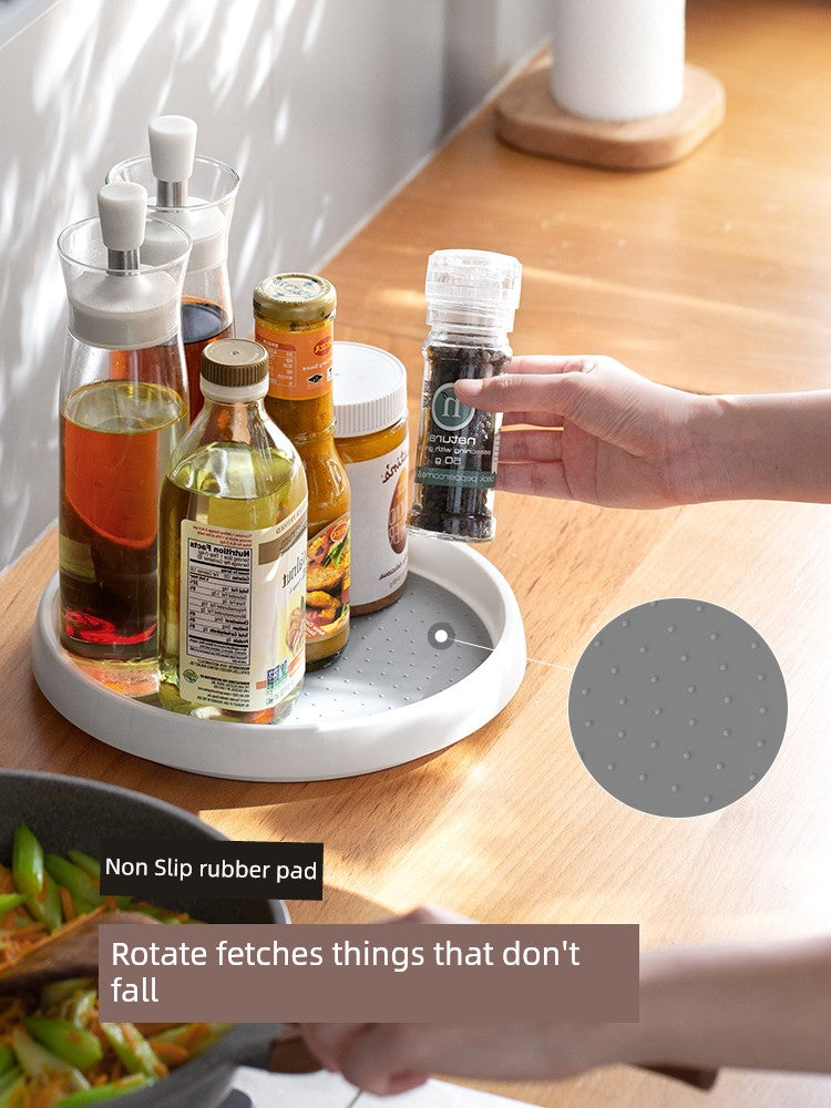 Lanjiaoluo Rotate Tray Oil Salt Sauce Vinegar Kitchen Seasoning