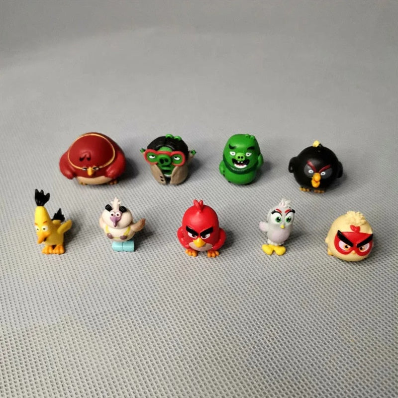Hasbro Animation Cartoon Angry Bird Cute Doll Children&#39;s Scene Doll Gifts Toy Model Anime Figures Collect Ornament for Kids Gift