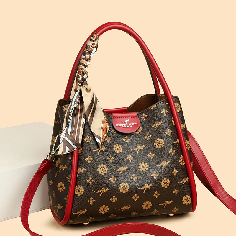 Brand Women Crossbody Bags High Quality Soft Leather Handbags and Purses Luxury Designer Shoulder Messenger Shopper Sac A Main