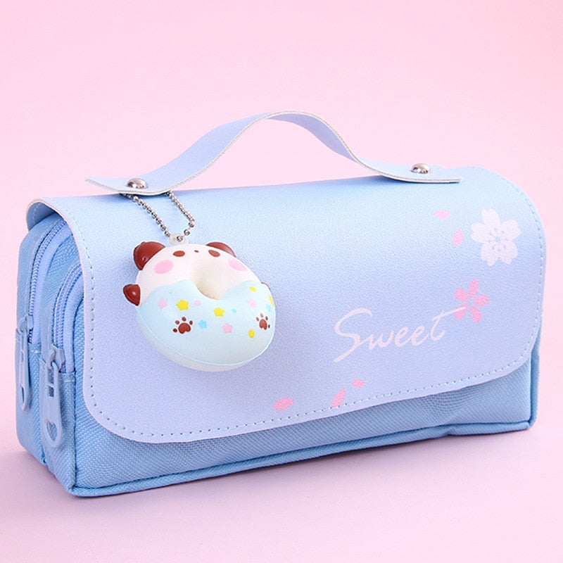 School Supplies Kawaii Stationery School Pencil Cases for Girls Bags Pens Cute Korean Stationery Holsters Supply Store Aesthetic