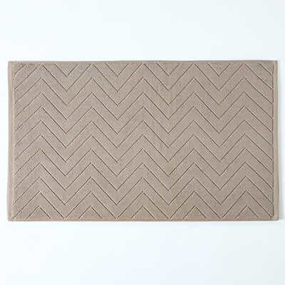 Thick Cotton Bathroom Doormat Entrance Door Mats 45x75CM Absorbent Feet Clean Terry Towel Rug 380G Heavy Anti-Slip Floor Carpet