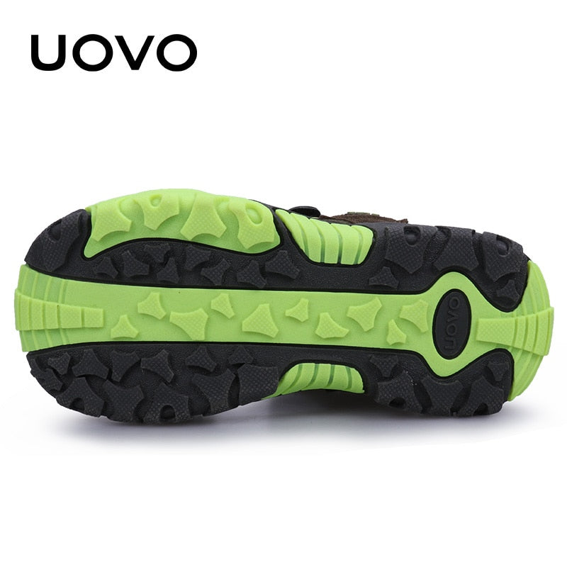 UOVO Foorwear 2022 Brand Summer Beach Sandals Boys And Girls Shoes Breathable Casual Sport Slippers Toddler #25-35