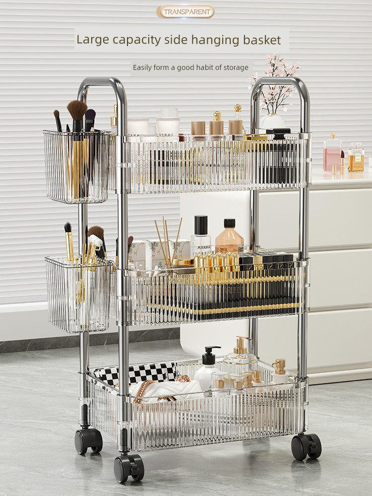 Storage Box Cosmetics Cabinet Living Room Bedroom Trolley