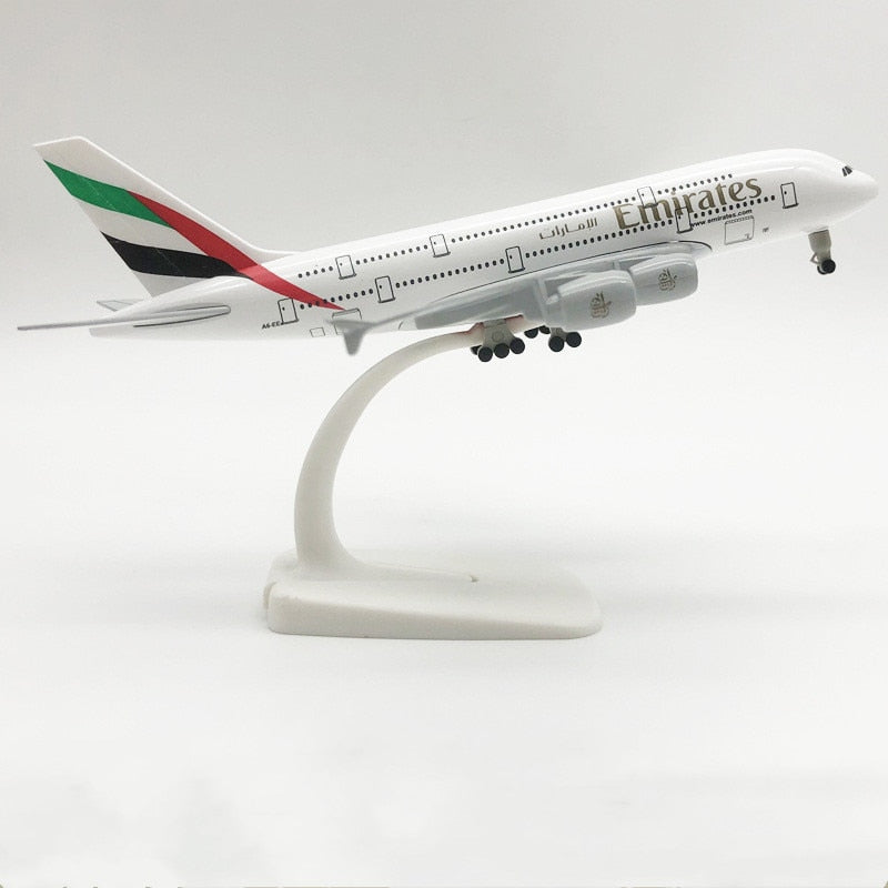 20CM Airplanes Boeing B747 B787 Airbus A350 A320 Airlines Plane Models Aircraft Toys With Landing Gear Kids Gifts Collection