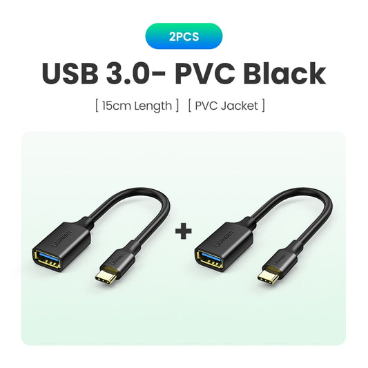 UGREEN USB C to USB 3.0 OTG Adapter USB Type-C OTG Data Cable Connector for Samsung GalaxyS 10 MacBook Pro 2019 USB C Adapter