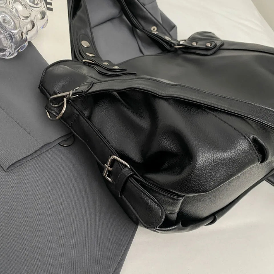 Female Hobo Handbag Large Capacity Shoulder Bags Big Stylsih Casual Tote Bag Ladies A4 Soft Leather Crossbody Bags Business Sac