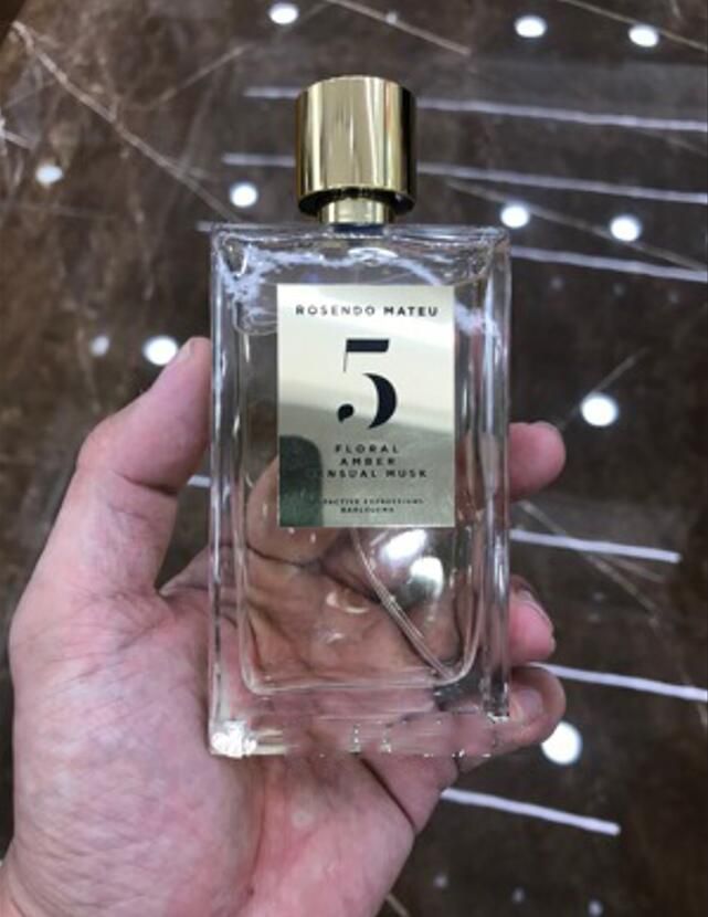 Neutral Perfume 100ml Rosendo Mateu Olfactive Expressions R N5 Floral Amber Sensual Musk Fragrance EDP Long Lasting Men Women