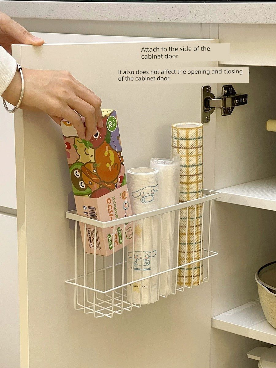 Magnetic Suction Side Sealing Clip Plastic Wrap Tissue Storage Rack