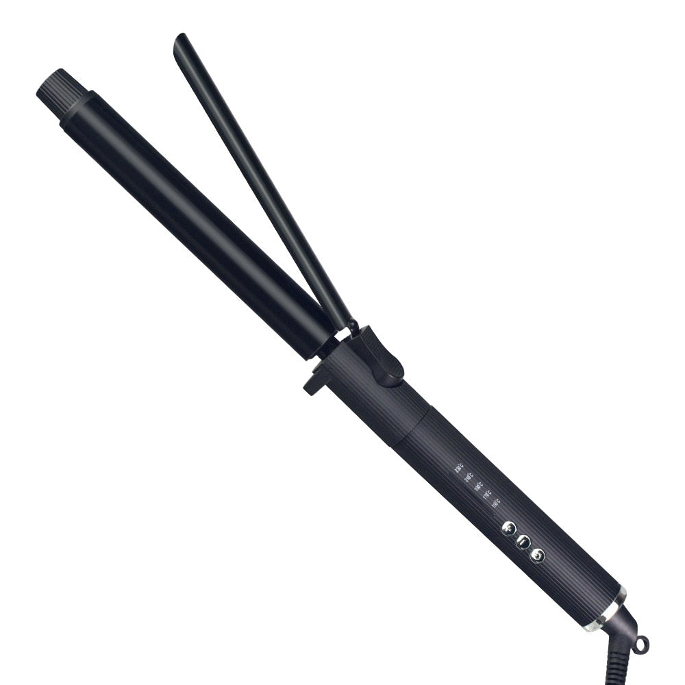 Professional Hair Curler Rotating Curling Iron Wand with Tourmaline Ceramic Anti-scalding Insulated Tip Waver Maker Styling Tool