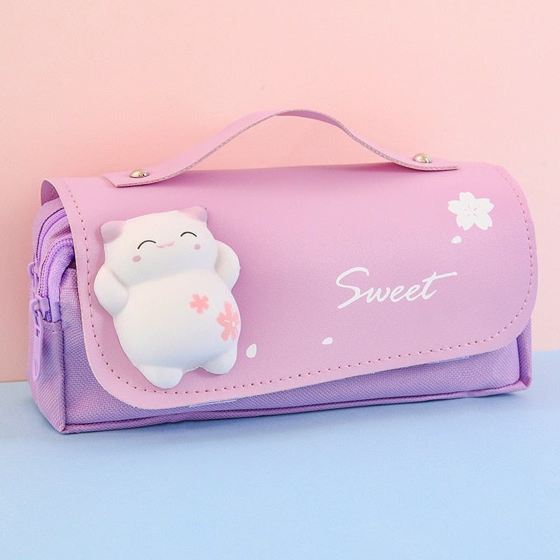 School Supplies Kawaii Stationery School Pencil Cases for Girls Bags Pens Cute Korean Stationery Holsters Supply Store Aesthetic