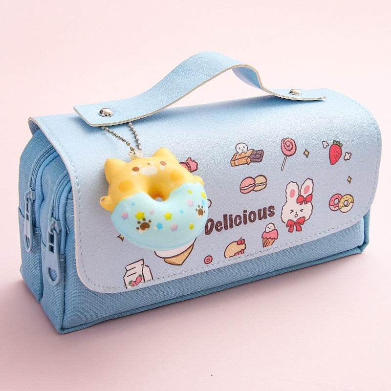 School Supplies Kawaii Stationery School Pencil Cases for Girls Bags Pens Cute Korean Stationery Holsters Supply Store Aesthetic