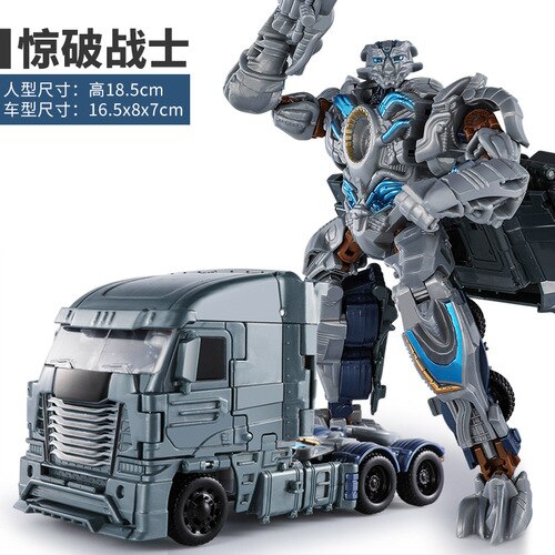 MFT Transformer Toys Lightning Gas Bomb Vajra Gas Canister Robot Model Action Figures Aircraft Model Kids Boy Toy