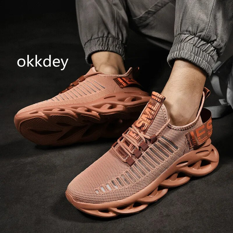 Men Sneakers Breathable Running Shoes Outdoor Sport Fashion Lightweight Safety Casual Working Designer Replica Shoes 2023 New