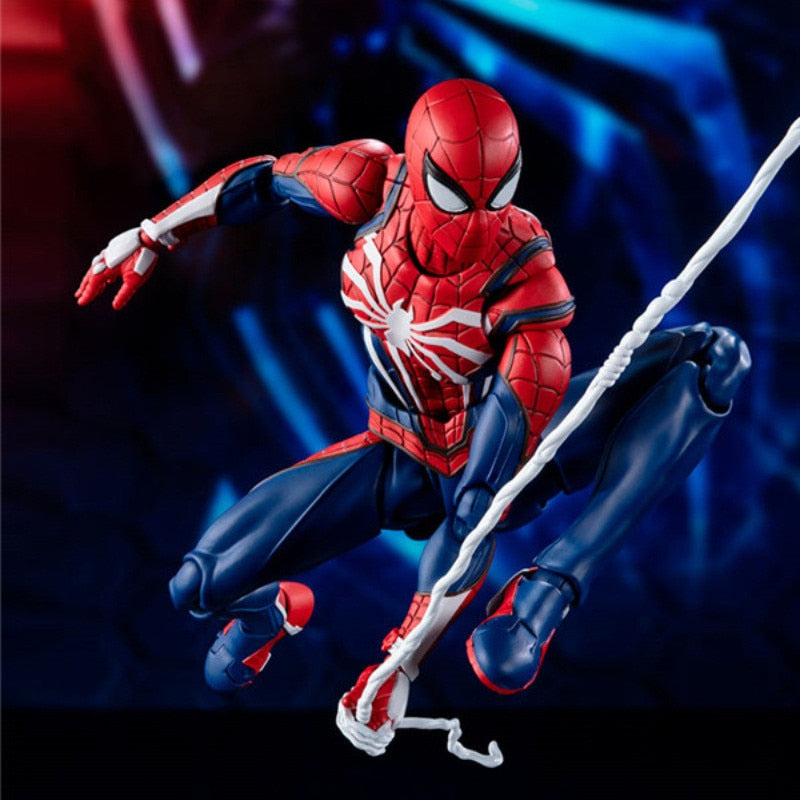 15CM Spider Upgrade PS4 Edition PVC Action Figure Dolls Model Toys Collectable Kids Gifts Free Shipping
