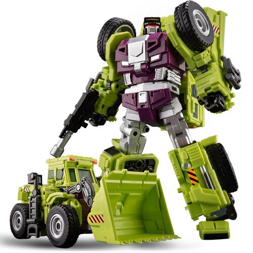 DABAN Transformers Toys Taipan Hercules Forklift Crane GT Edition G1 Hercules Construction Truck Mixer for Kids Gifts