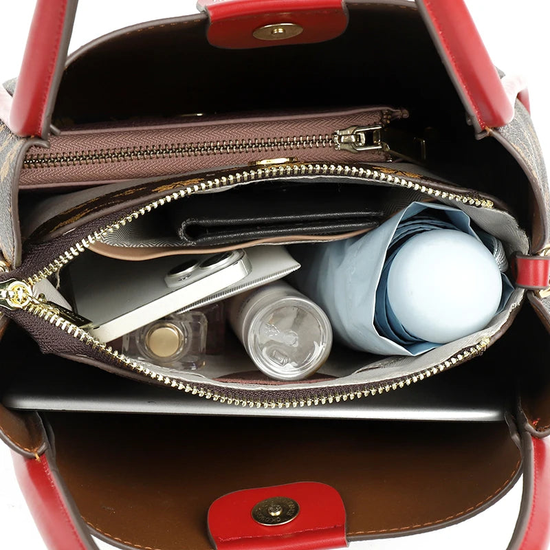 Brand Women Crossbody Bags High Quality Soft Leather Handbags and Purses Luxury Designer Shoulder Messenger Shopper Sac A Main