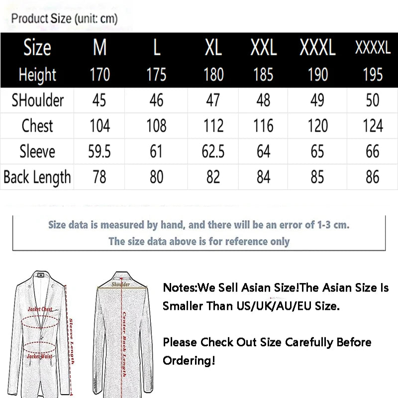 Men's Trench Coat Slim Fit Single Breasted Wool Blend Down Overcoat Winter Business Pea Top Jacket Notch Lapel Jacket