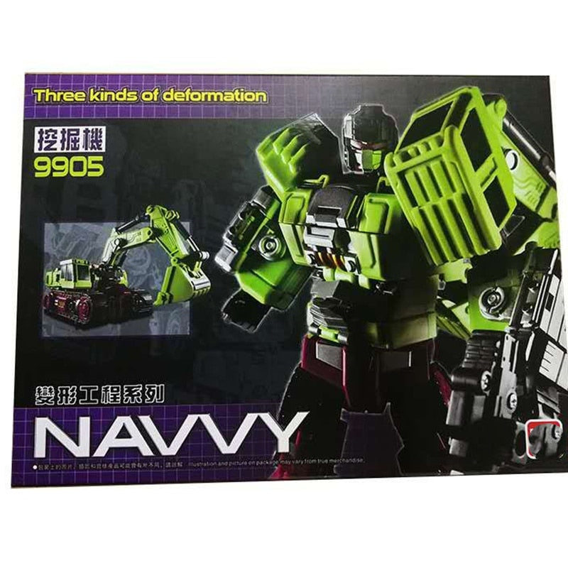 Collectible Figure Transformation G1 Combiner Devastator Hook Mixer Track Bonecrusher Scavenger DB Robot  GT 01 Action Figure