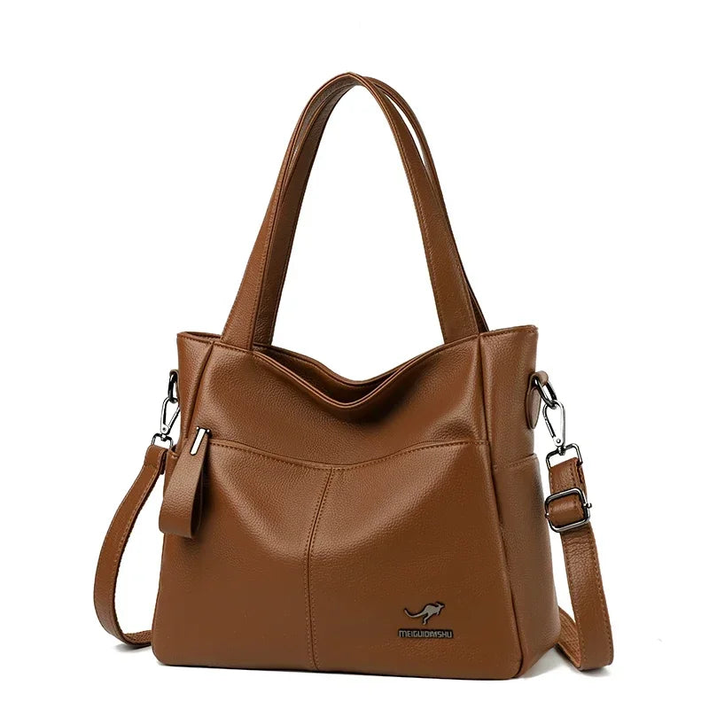 Genuine Brand Soft Leather Ladies Handbags Luxury Designer Shoulder Bags  New Classic High Quality Crossbody Bags for Women