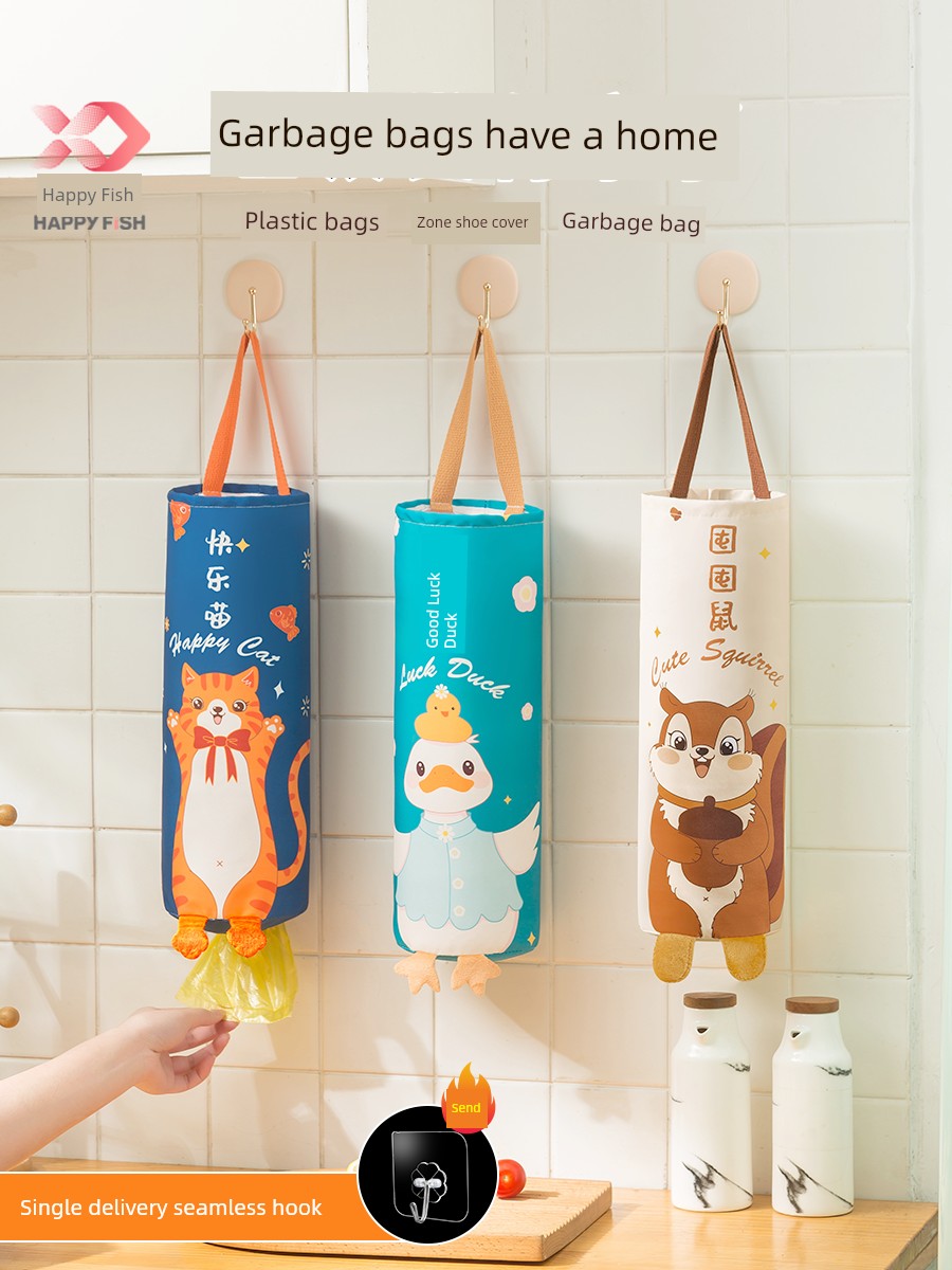 Happy Fish Dormitory Storage Storage Kitchen Plastic Bag