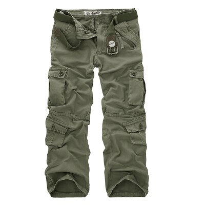 Hot Sale Free Shipping Men Cargo Pants Camouflage Trousers Military Pants for Man 7 Colors Streetwear Joggers Men Pants Straight