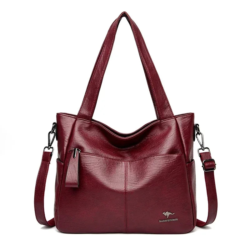 Genuine Brand Soft Leather Ladies Handbags Luxury Designer Shoulder Bags  New Classic High Quality Crossbody Bags for Women