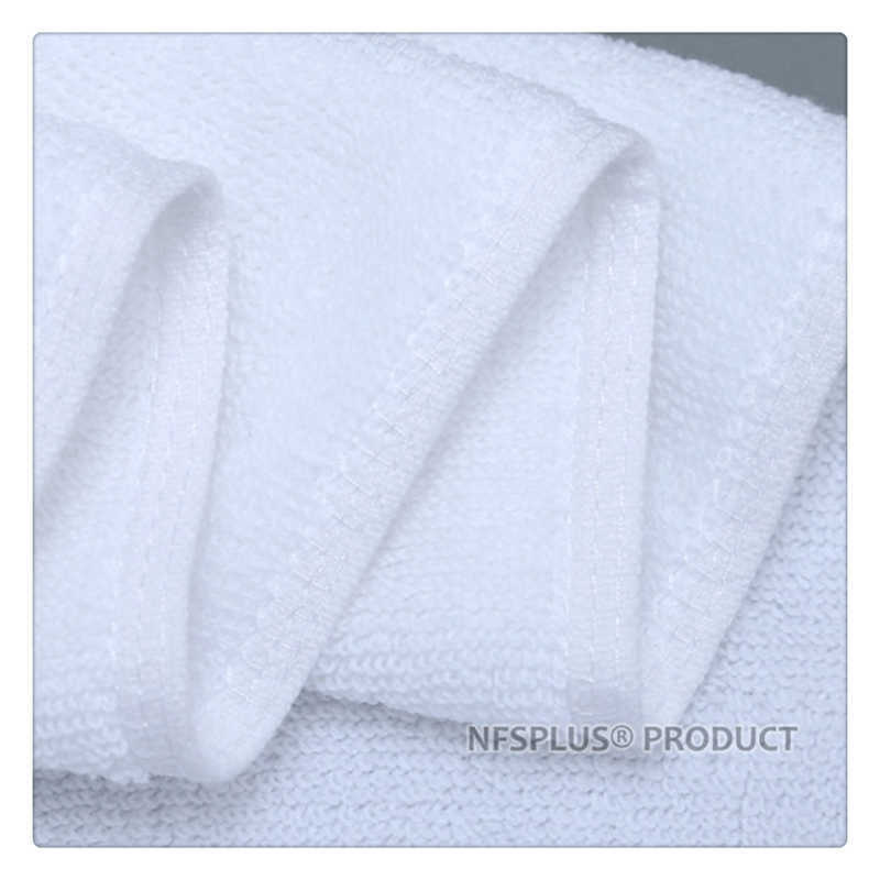 100% Cotton Bathroom Face Towel White Terry Washcloth Thick Heavy For Travel Beach Sports SPA Gym 34x75cm Hand Towels For Adults