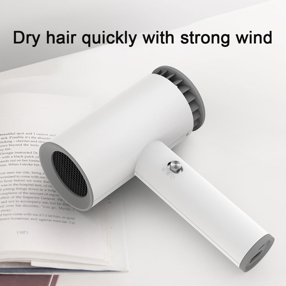 500W Hair Dryer USB Charging Wireless Portable Student Dormitory for Art Students Examination Drawing and Painting Dry Quickly