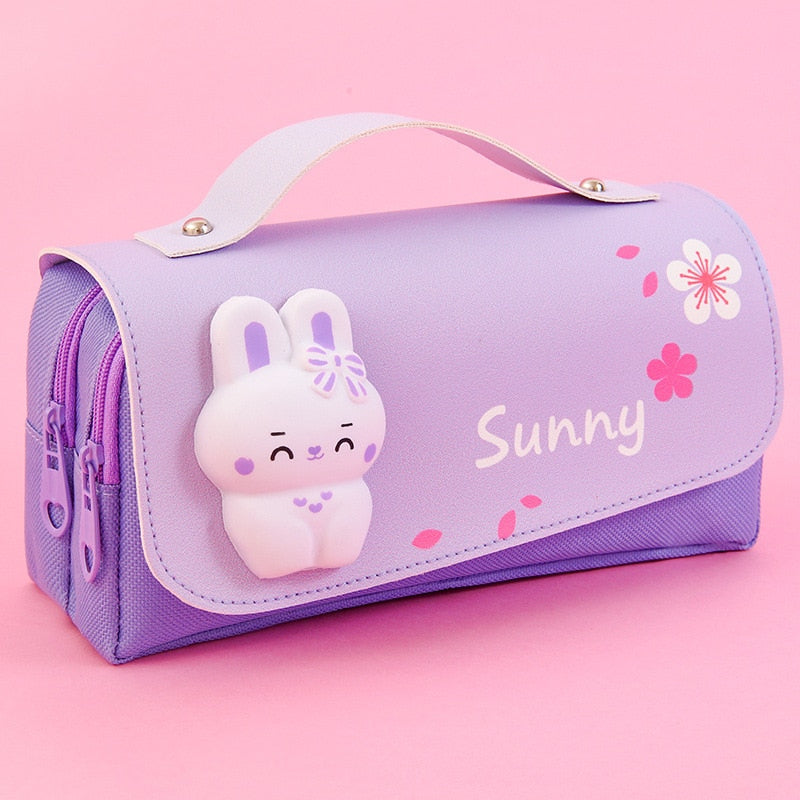 School Supplies Kawaii Stationery School Pencil Cases for Girls Bags Pens Cute Korean Stationery Holsters Supply Store Aesthetic