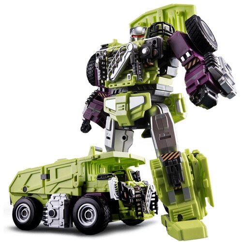 DABAN Transformers Toys Taipan Hercules Forklift Crane GT Edition G1 Hercules Construction Truck Mixer for Kids Gifts
