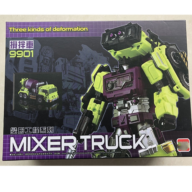 Collectible Figure Transformation G1 Combiner Devastator Hook Mixer Track Bonecrusher Scavenger DB Robot  GT 01 Action Figure