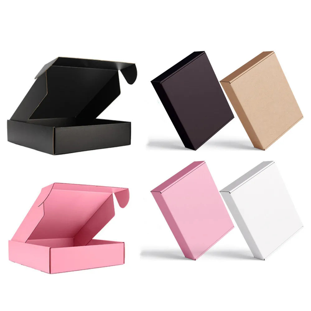 5/10 pieces/DIY color packaging carton small gift box DIY gift packaging box jewelry packaging bag 15 sizes can be customized