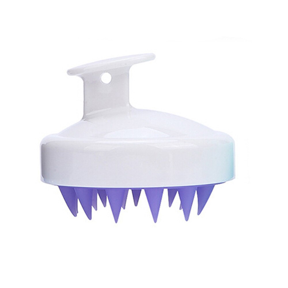 Silicone Head Body To Wash Clean Care Hair Root Itching Scalp Massage Comb Shower Brush Bath Spa Anti-Dandruff Shampoo