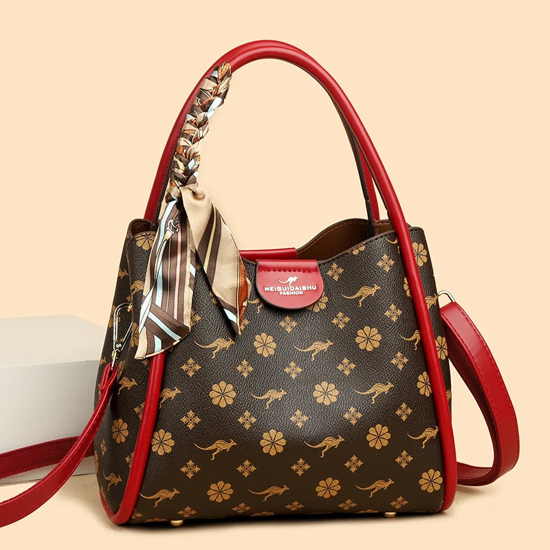 Brand Women Crossbody Bags High Quality Soft Leather Handbags and Purses Luxury Designer Shoulder Messenger Shopper Sac A Main