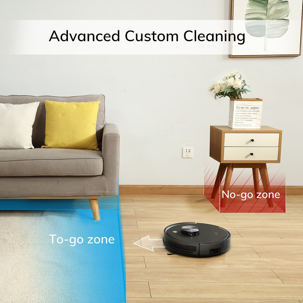 ILIFE A10s/L100 Robot ,Laser System,WIFI APP Control,Sweeping Mopping Cleaning,Restricted Area Setting