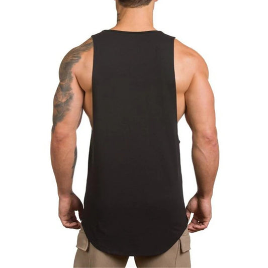 Gym Clothing Men Bodybuilding Vest Fitness Stringer Tank Top Sportswear Undershirt Muscle Guys Workout Singlets
